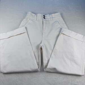 Everlane Wide Leg Crop Pants in Bone White Size 2